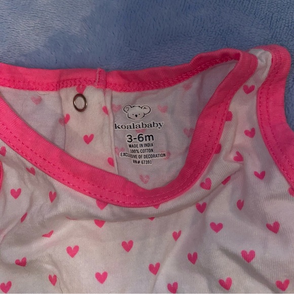 Koala baby girl polka dot and sail boats matching set - Picture 2 of 6